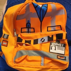 LEGO Emmet Orange and Blue Backpack